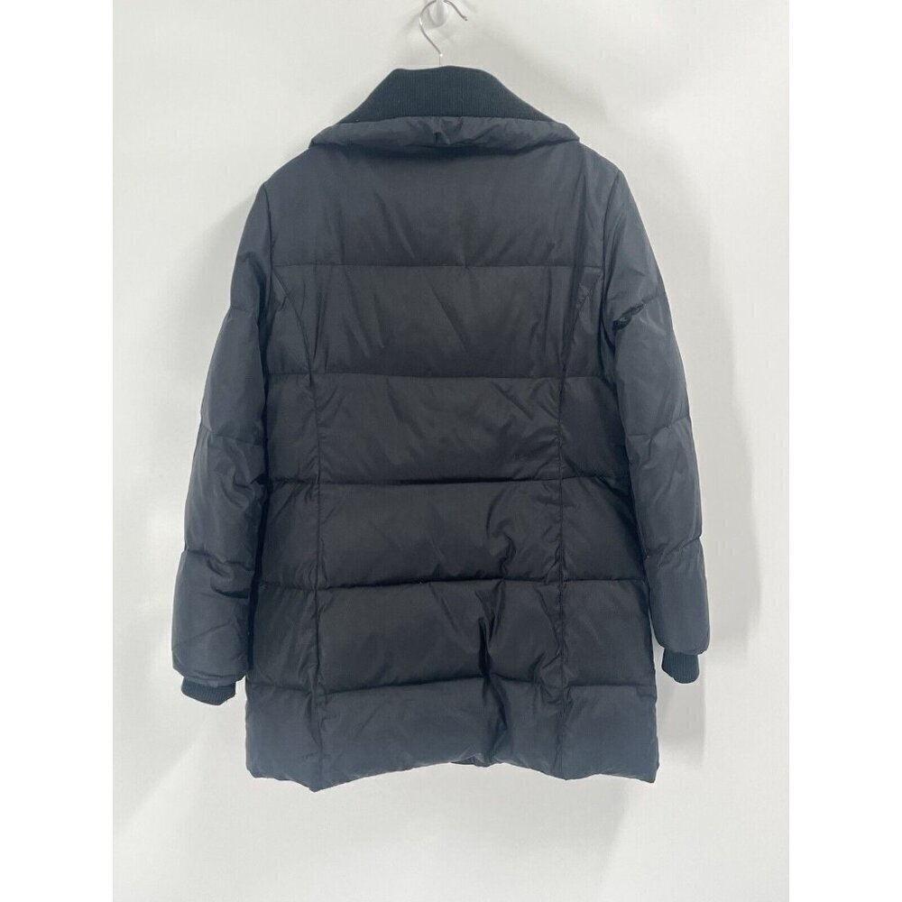 Michael Kors Mid Length Black Puffer Jacket Coat Down Fill Sz Small - Picture 6 of 6